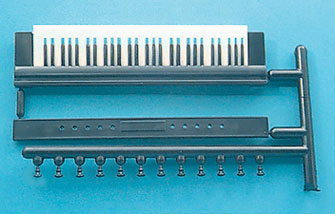 Dollhouse Miniature 61 Key Organ Keyboard with Pulls